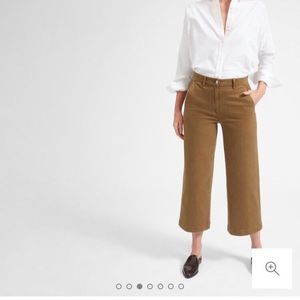 Everlane Pants - Everlane wide leg crop ochre 4 Everlane Pants - Everlane wide leg crop ochre 4